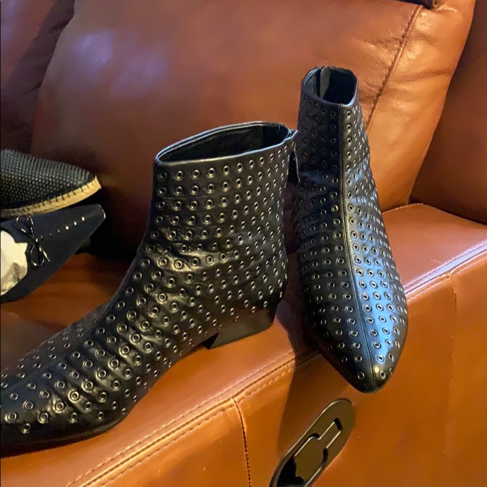 Leather Booties - image 3